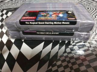 The Great Circus Mystery,  The Magical Quest for SNES Rare 3