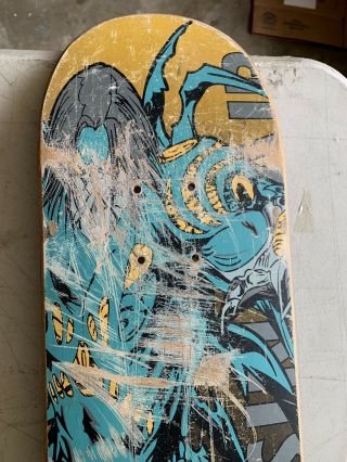 Vintage Skateboard Mike Sinclair Zorlac Rare Deck 4