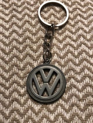 Volkswagen Vw Beetle Bug Vintage Antique Die - Cast Key Chain Metal Rare 1960s
