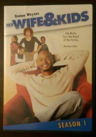 My Wife And Kids - First Season 1 One Dvd Out Of Print Rare Damon Wayans Oop