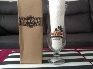 Hard Rock Cafe Bogota Big Hurricane Glass /glas // Rare