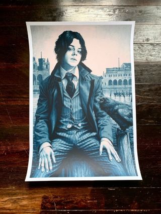 Jack White Rare Oop Rolling Stone Art Poster Print Rory Kurtz Lazaret Rsd 2017