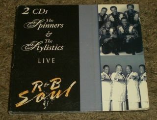 The Spinners & The Stylistics Live Rare 2 Cd R&b Soul 20 Tracks Fast
