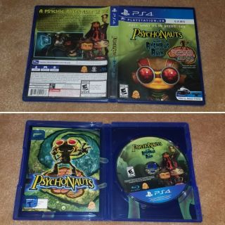 Psychonauts In The Rhombus Of Ruin Sony Ps4 Vr Playstation 4 Rare Fun Psvr Game