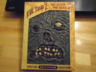 Rare Oop Evil Dead 2 Dvd Book Of The Dead Special Edition Horror Bruce Campbell