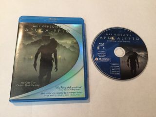 Apocalypto (blu - Ray Disc,  2007) Mel Gibson Rare & Out Of Print Oop