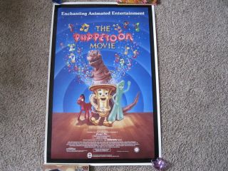 Vintage (1987) Movie Poster " The Puppetoon Movie " Starring Gumby & Pokey - Rare
