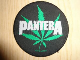 Patch Pantera " Weed Leaf " Vintage Rare 1993