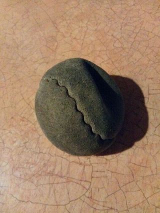 Rare Vintage 1970s Hand Made Hacky Sack Official Footbag In Cowhide Leather