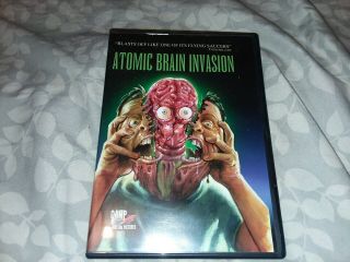 Atomic Brain Invasion (dvd,  2012) Camp Motion Pictures Rare Oop