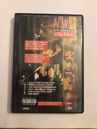 N.  W.  A.  - The Only Home Video (rare)