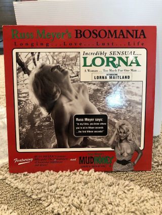 Russ Meyer’s Bosomania - Lorna Mudhoney Laserdisc - Very Rare