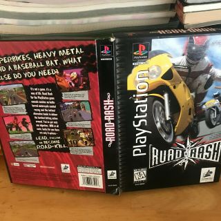 Road Rash (sony Playstation 1,  1995) Rare Longbox Complete Wow