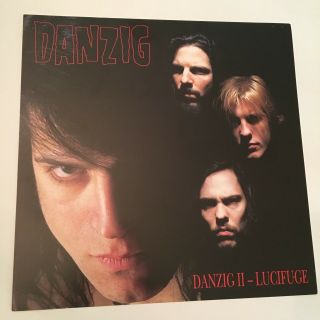 Danzig Lucifuge Rare Promo Poster Flat Vg Shape