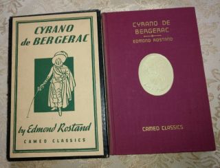 1931 Cyrano De Bergerac Edmond Rostand Cameo Classics Book Rare Slipcase