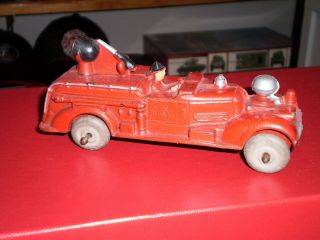 Ahrens Fox Auburn Hard Rubber Fire Engine VERY RARE C: 1920 ' s see notes 4