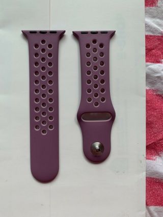 Rare Apple Watch Nike 38 / 40mm Violet Dust / Plum Fog Band / Strap S/m