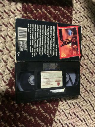 ROCKTOBER BLOOD HORROR SOV SLASHER RARE OOP VHS BIG BOX SLIP 2