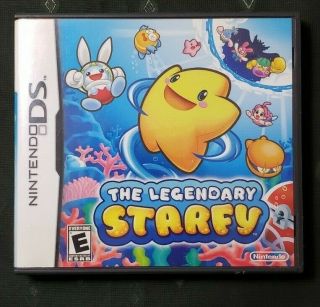 The Legendary Starfy Nintendo Ds 2009 Complete - Authentic & - Rare