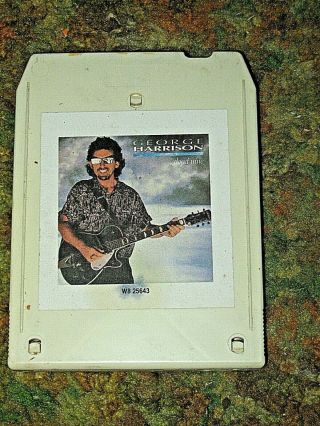 1987 Beatles/george Harrison Mega Rare 8 Track Tape " Cloud Nine " Record Club