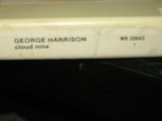 1987 BEATLES/GEORGE HARRISON MEGA RARE 8 TRACK TAPE 