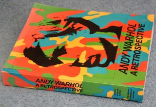 Andy Warhol A Retrospective Rare 1st Ed 1989 Moma Collector 