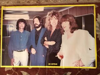 Led Zeppelin Rare Commercial Poster From 1979 Posterel Decor Holland
