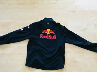 RARE OFFICIAL PUMA RED BULL F1 RACING JACKET size LARGE. 2