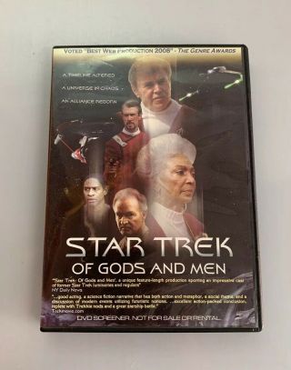 Rare Collectors Star Trek Of Gods And Men Dvd