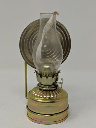 Pleasant Company Addy Oil Lamp Rare Hard To Find.  Vintage Plastic And Metal With