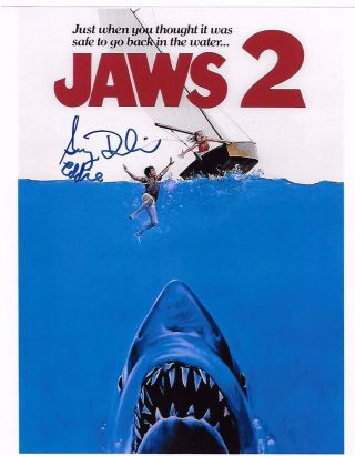 Gary Dubin 8x10 Signed Poster Photo - Eddie From Jaws 2 - Rare