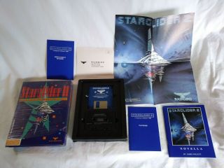 StarRay,  Starglider II - Vintage Commodore Amiga Games - 2 Rare Retail Boxes 5
