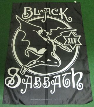 Black Sabbath Textile Poster Flag Rare Never Opened Ozzy Osbourne Xlv Aniv