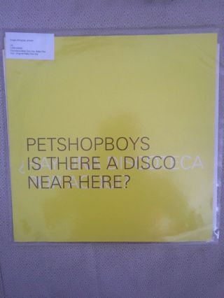 Pet Shop Boys - Discoteca/single - Bilingual - Rare Uk 12 " Promo