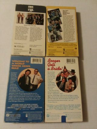 Revenge Of The Nerds 1 - 4 Vhs,  A Rare Find 2