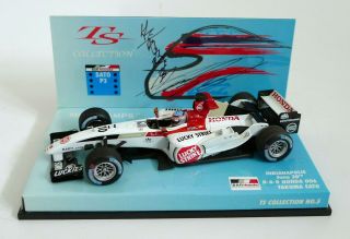 SIGNED Takuma Sato BAR Honda 006 Formula 1 1:43 Minichamps RARE Team Issued 2