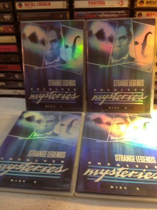 Unsolved Mysteries - Strange Legends (DVD,  2005) Rare Robert Stack OOP 5