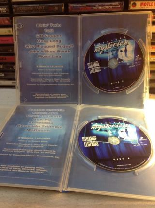 Unsolved Mysteries - Strange Legends (DVD,  2005) Rare Robert Stack OOP 7