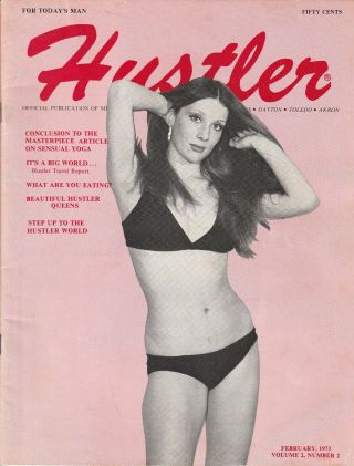 Hustler - Club Newsletter - February 1973 - 24 Pages - Very Rare