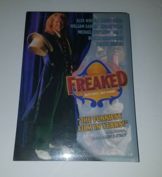 Freaked Dvd - Rare Oop Anchor Bay 2 - Disc Special Edition  - Alex Winter