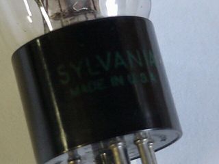 1 Sylvania 5Y3 - G Vacuum Tube - RARE Early Style Vintage Full Wave Rectifier 4