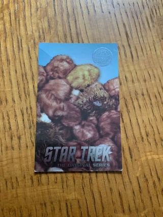 Dave & Busters Star Trek Tos Rare Tribbles Card