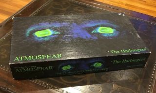 1995 Mattel Atmosfear ‘the Harbingers’ Vcr Vhs Tape Video Board Horror Game Rare