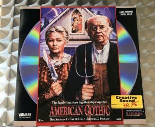 American Gothic Rare & OOP Horror Movie Vidmark Entertainment Laserdisc 5