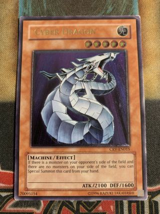 Yugioh Cyber Dragon Crv - En015 Ultimate Rare English