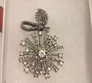 Juicy Couture Rare Snowflake Charm Limited Edition 2009 Silver
