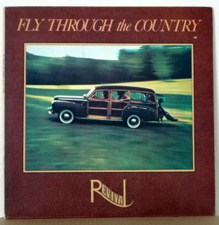 Grass Revival Fly Through The Country Rare 1975 Lp Flying Fish Ff - 016 Nm