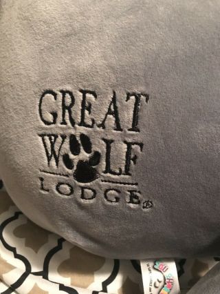 Great Wolf Lodge Wolf Squishmallow 14” Unique Rare Exc 3