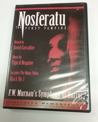 Nosferatu The First Vampire (dvd) David Carradine Oop Rare
