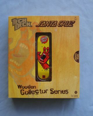 Tech Deck Wooden Collector Series SANTA CRUZ Screaming Hand Rare 4